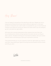 Lash Artist Success Guide & Make It Happen Workbook